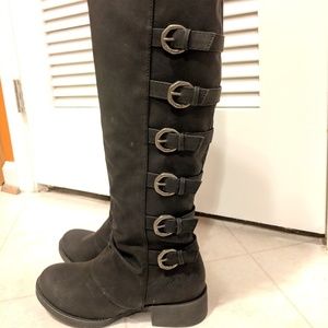 ROCKET DOG calf boots with buckle detail sz 7